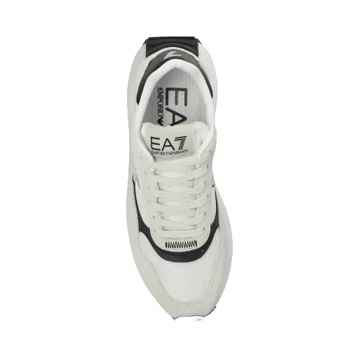 Ea7 Emporio Armani Logo Patch Lace-Up Sneakers