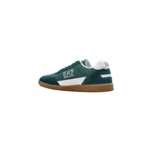Ea7 Emporio Armani Logo Printed Lace-Up Sneakers