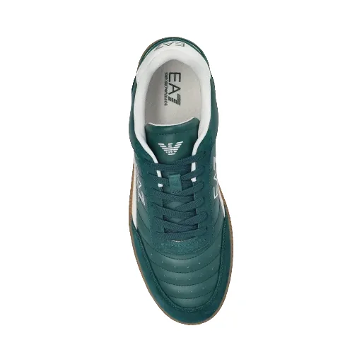Ea7 Emporio Armani Logo Printed Lace-Up Sneakers