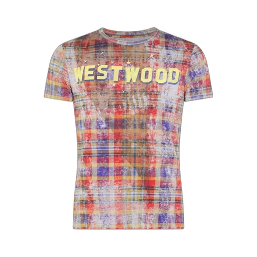 Vivienne Westwood Checked Logo Printed T-Shirt