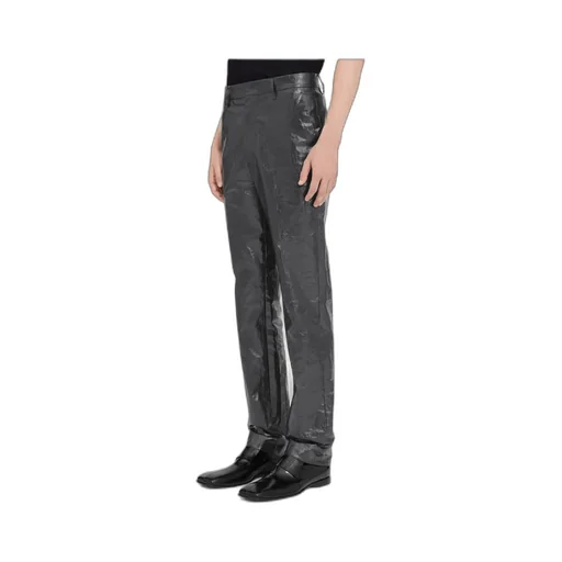Crinkled Linen Trousers