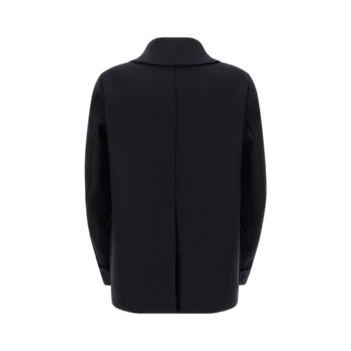 Double-Breasted Wool Coat