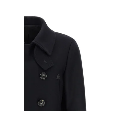 Double-Breasted Wool Coat