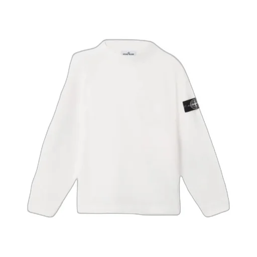 Stone Island Logo Patch Crewneck Sweatshirt