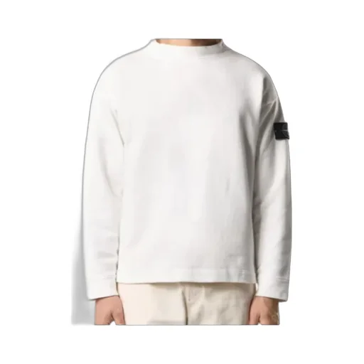 Stone Island Logo Patch Crewneck Sweatshirt