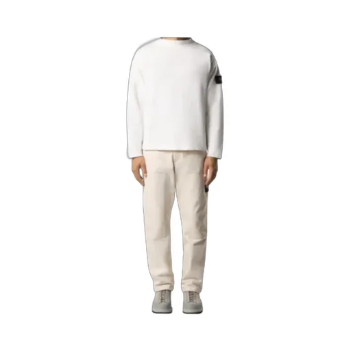 Stone Island Logo Patch Crewneck Sweatshirt
