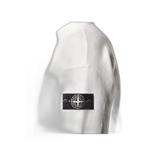 Stone Island Logo Patch Crewneck Sweatshirt