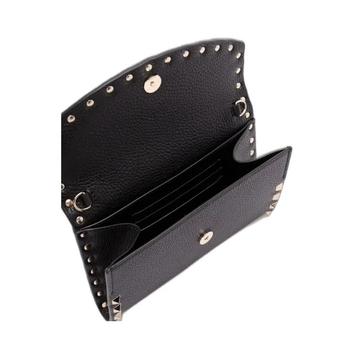 Valentino Garavani Rockstud Foldover Top Wallet