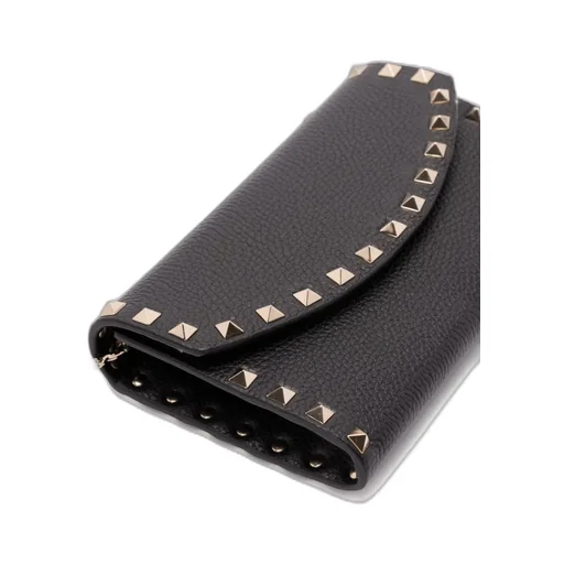Valentino Garavani Rockstud Foldover Top Wallet