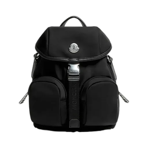 Moncler Buckle Detailed Foldover Top Mini Backpack