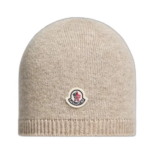 Moncler Enfant Logo Patch Beanie