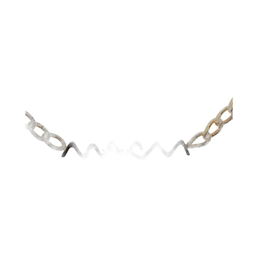 Marni Logo Lettering Chain Necklace