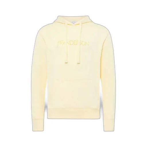 Jw Anderson Logo Embroidered Hoodie