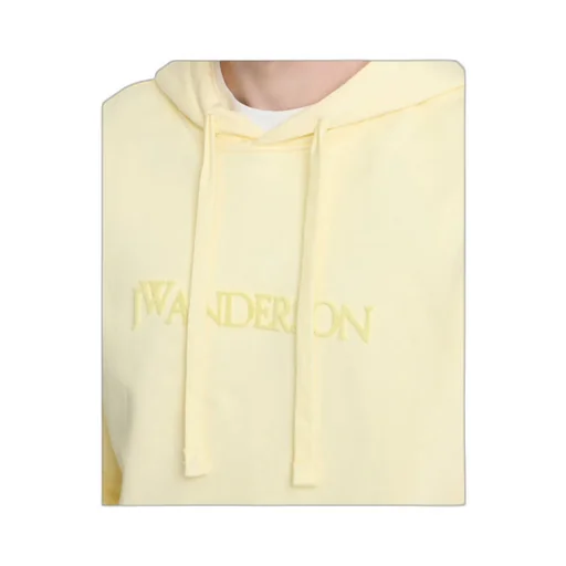 Jw Anderson Logo Embroidered Hoodie
