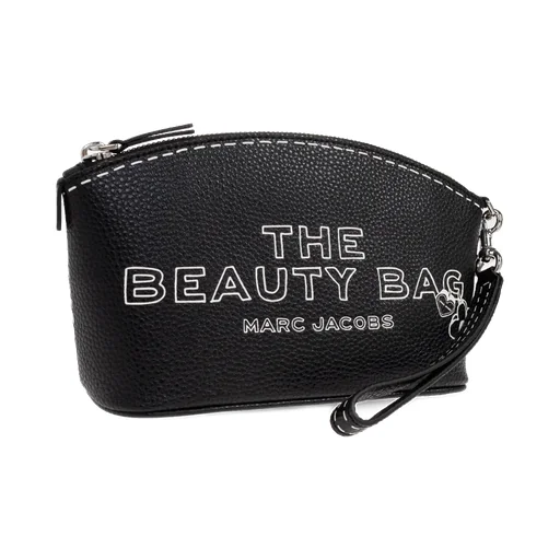 Lettering-Print Make-Up Bag