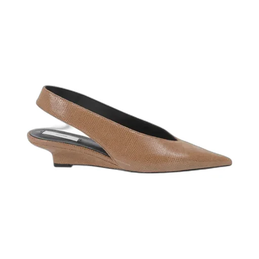 TotÊMe Wedge Heel Printed Slingbacks