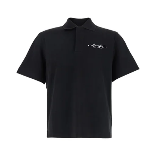 Moncler Logo Patch Short-Sleeved Polo Shirt