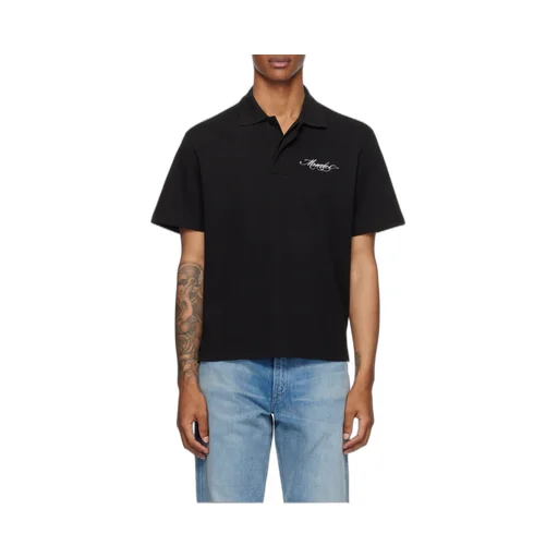 Moncler Logo Patch Short-Sleeved Polo Shirt