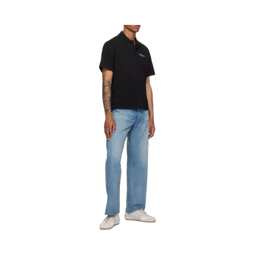 Moncler Logo Patch Short-Sleeved Polo Shirt