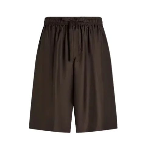 Dolce & Gabbana Elastic Drawstring Waist Shorts