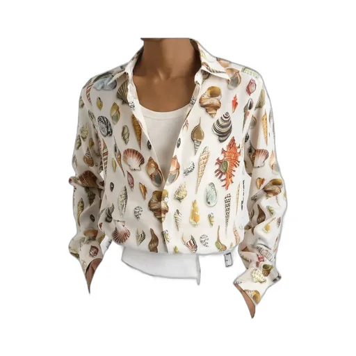 Dolce & Gabbana Shell Printed Martini Shirt