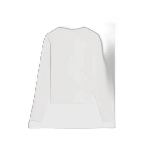 Long Sleeved T-Shirt In Ribbed Cotton Jersey