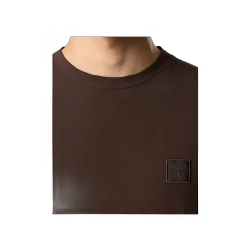 Stone Island Logo Patch Crewneck T-Shirt