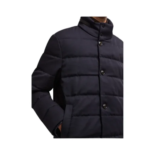 Moncler Vallonpierre Hooded Long Padded Jacket