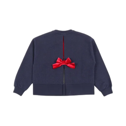 Monnalisa X Disney Minnie Mouse Crewneck Sweatshirt