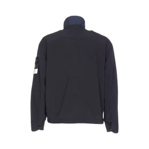 Stone Island Logo Patch Elasticated-Hem Jacket