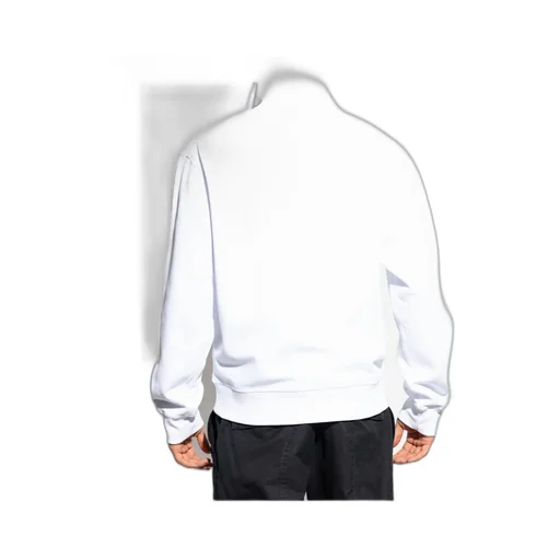 Dsquared2 Stand Up Collar Half-Zip Sweatshirt