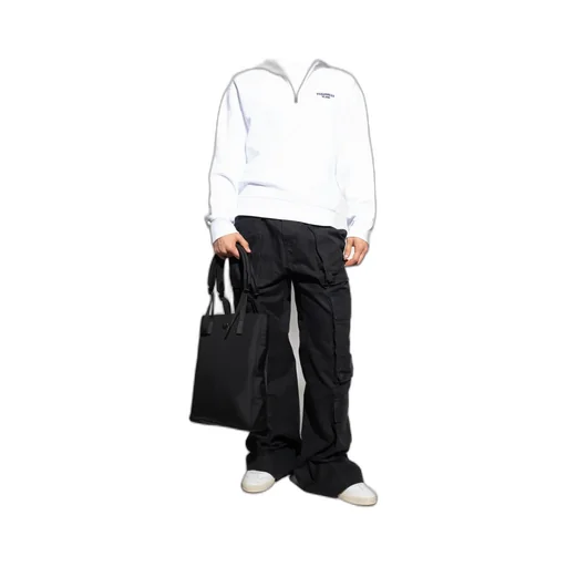 Dsquared2 Stand Up Collar Half-Zip Sweatshirt