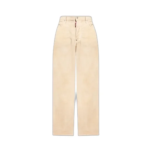 Dsquared2 Loose-Fit Ribbed Trousers