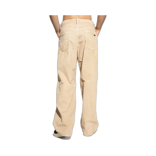 Dsquared2 Loose-Fit Ribbed Trousers