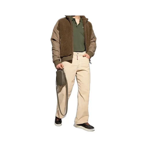 Dsquared2 Loose-Fit Ribbed Trousers