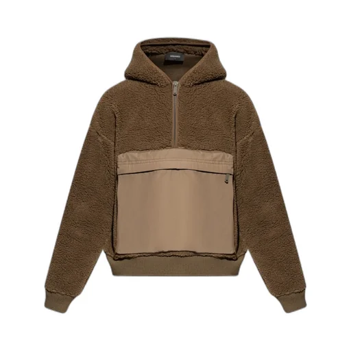 Dsquared2 Half-Zip Fleece Hoodie