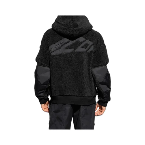 Dsquared2 Half-Zip Fleece Hoodie