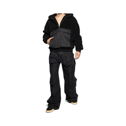 Dsquared2 Half-Zip Fleece Hoodie