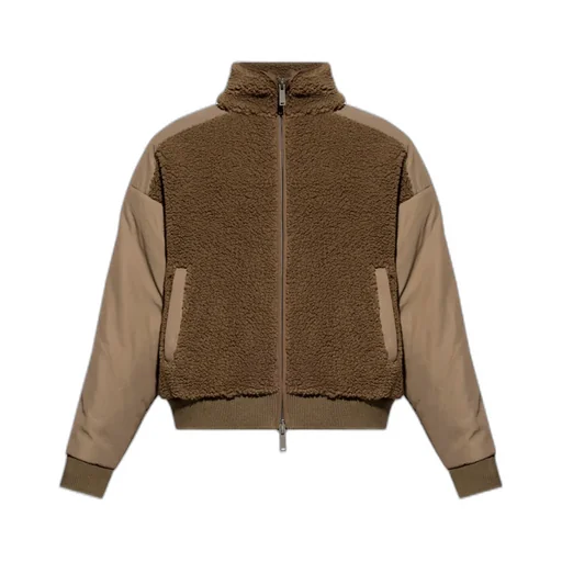 Dsquared2 Icon Logo High-Neck Fleece Jacket