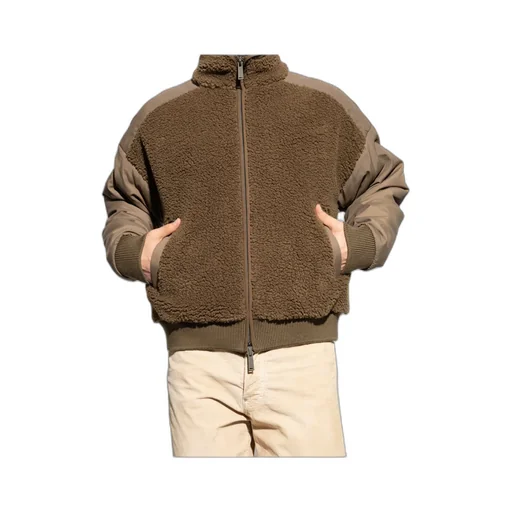 Dsquared2 Icon Logo High-Neck Fleece Jacket