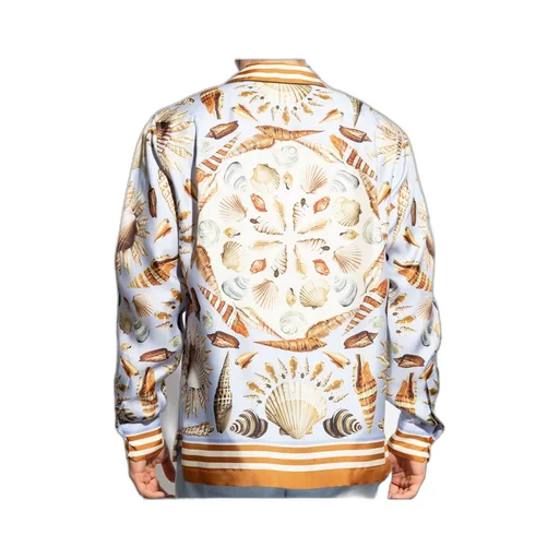 Dolce & Gabbana Shell Printed Long-Sleeved Shirt