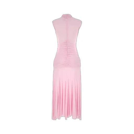 Magda Butrym High-Neck Midi Dress