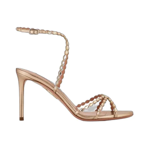 Round Toe High Heel Sandals