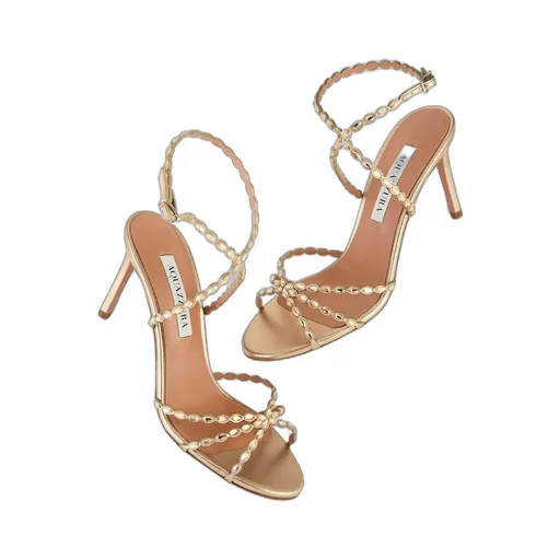 Round Toe High Heel Sandals