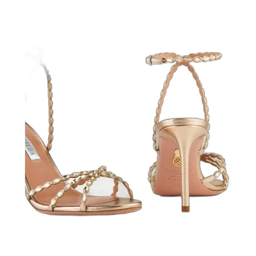 Round Toe High Heel Sandals