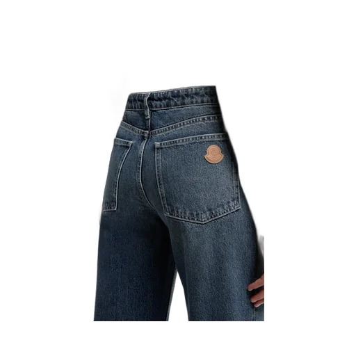 Straight Leg Bleached Jeans