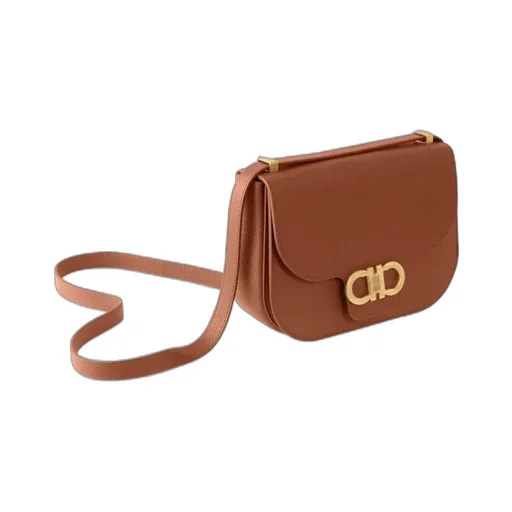 Ferragamo Gancini Foldover Crossbody Bag