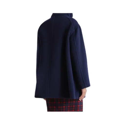 Flared Heavy Jacket - Navy