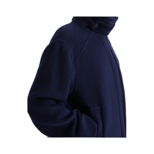 Flared Heavy Jacket - Navy