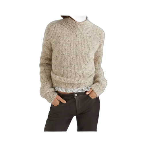 Mohair And Alpaca Sweater - Ivory